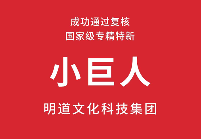 喜讯丨yp街机乐成通过复核，再获国家级专精特新“小巨人”企业殊荣